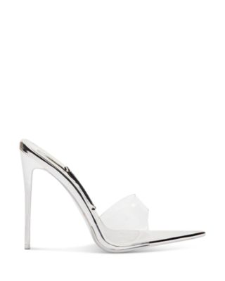 luxury clear heels