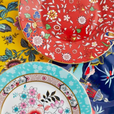 Wonderlust Plates, Set of 4