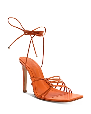 Schutz Women's Sirena Strappy High Heel Sandals In Bright Tan