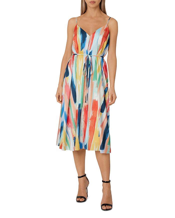 MILLY Becca Watercolor Dress | Bloomingdale's