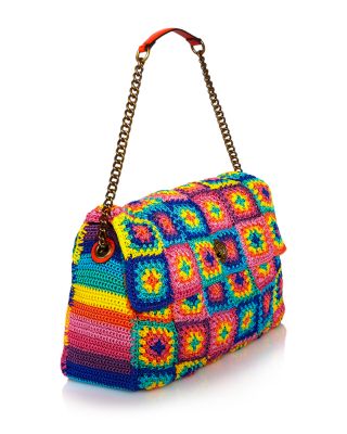 KURT GEIGER LONDON Crochet XXL Kensington Bag | Bloomingdale's