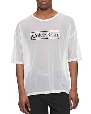 Calvin Klein Reimagined Heritage Pride Sheer Logo Graphic Tee
