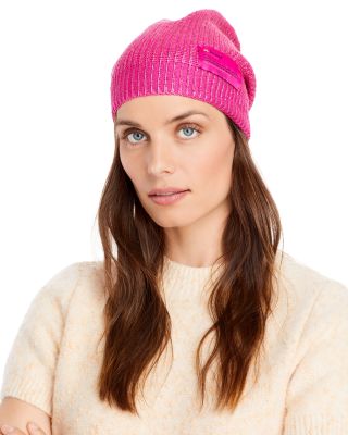kurt geiger rainbow beanie