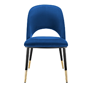 Euro Style Alby Side Chair, Set Of 2 In Blue