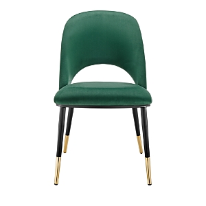 Euro Style Alby Side Chair, Set Of 2 In Green