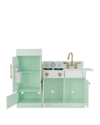 Little Chef Charlotte Modern Mint Gold Play Kitchen - Ages 3+