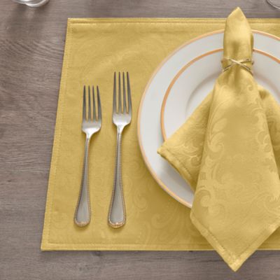Caiden Elegance Damask Placemat, Set of 4