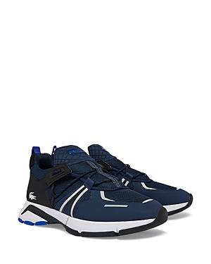Lacoste Men's L003 0722 1 Sma Lace Up Sneakers In Navy
