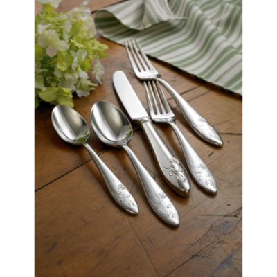 Butterfly Meadow 65-Piece Flatware Set