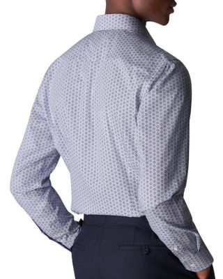 Contemporary Fit Geometric Print Shirt