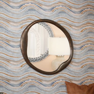 Organic Round Mirror