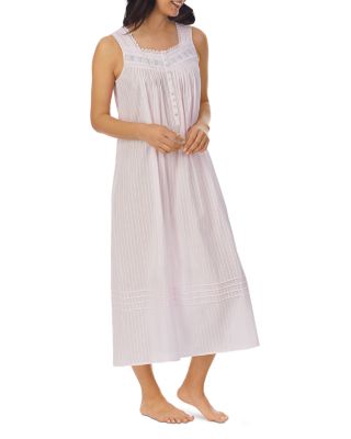 Dobby Stripe Cotton Ballet Nightgown