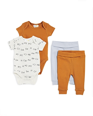 Bloomie's Baby Unisex Bodysuits & Trousers Set - Baby In Camel