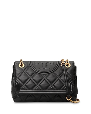 Tory Burch Fleming Quilted Leather Shoulder Bag