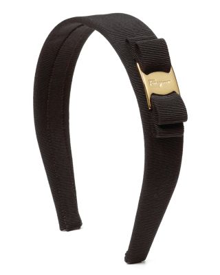 FERRAGAMO Salvatore Medium Grosgrain Ribbon Bow Headband  display picture 3