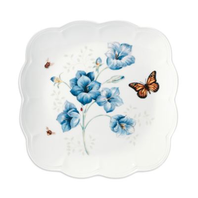 Lenox Butterfly Meadow Square Dinner Plate