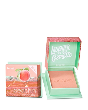 Shop Benefit Cosmetics Wanderful World Silky Soft Powder Blush Mini In Peachin