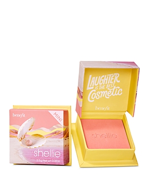 Benefit Cosmetics Wanderful World Silky Soft Powder Blush Mini In Shellie