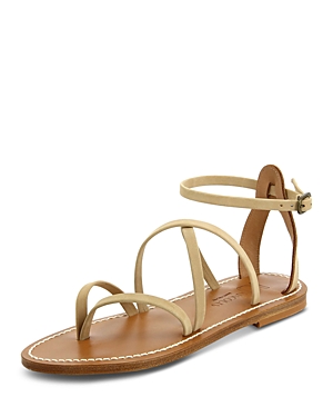 K.jacques Women's Epicure Strappy Flat Sandals In Naturel