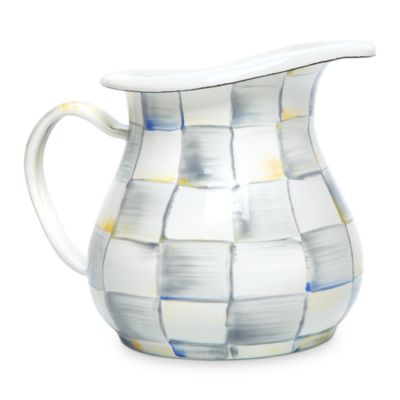 Mackenzie-Childs - Sterling Check Creamer