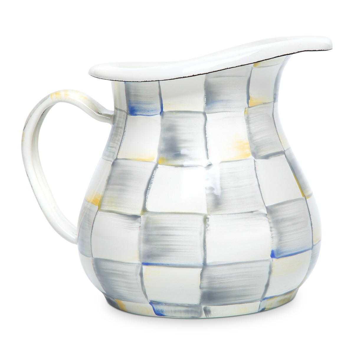 Mackenzie-childs Mackenzie-Childs Sterling Check Creamer