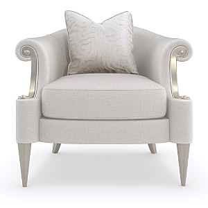 Caracole Lillian Chair In Pale Gray
