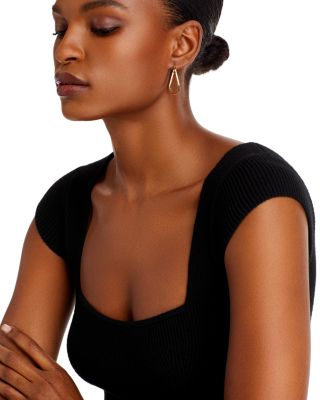 18 K Yellow Gold Earrings