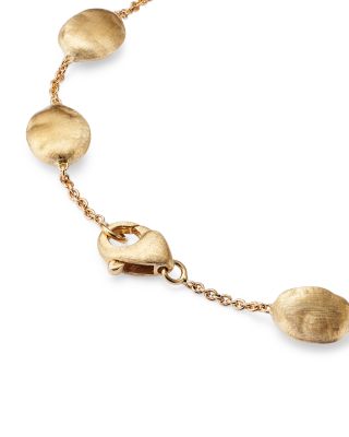 18K Yellow Gold Single Strand Bracelet