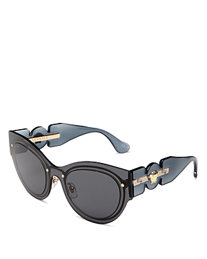 Versace Women's Butterfly Sunglasses, 53mm In Black/gray