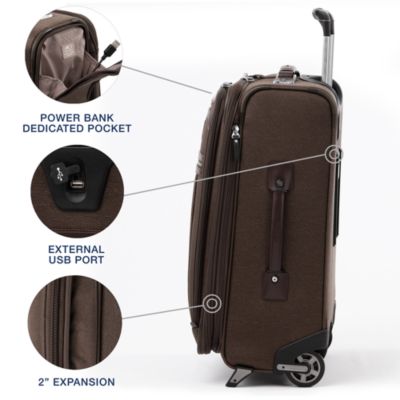 Platinum Elite 22" Expandable Carry On Rollaboard