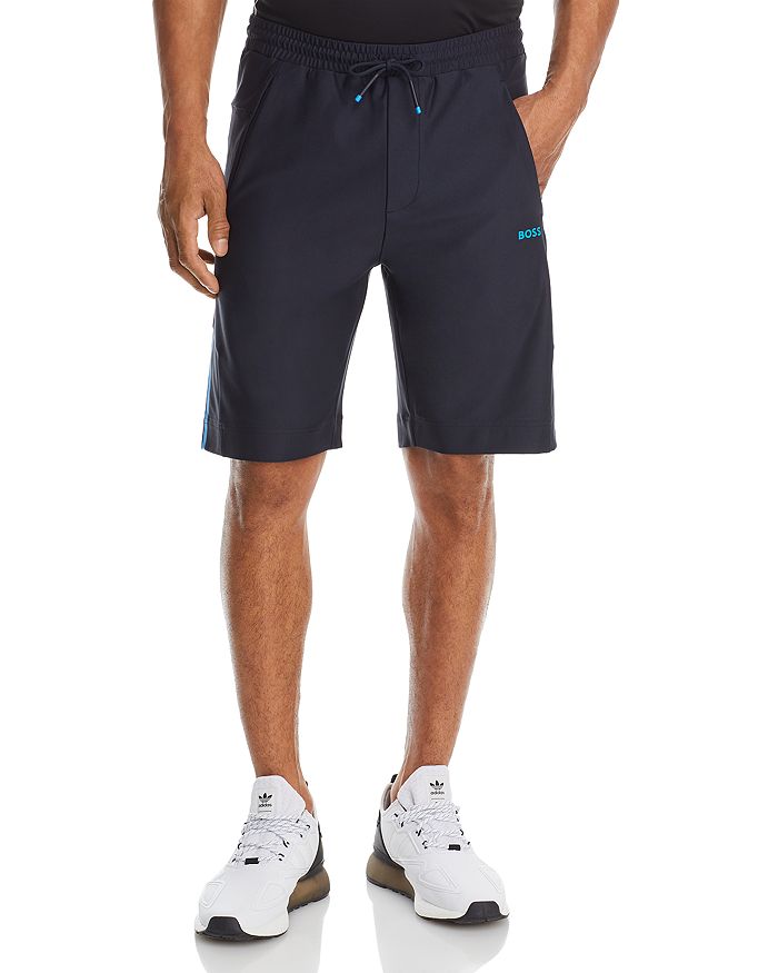 BOSS Hicon Regular Fit Drawstring Gym Shorts Bloomingdale's