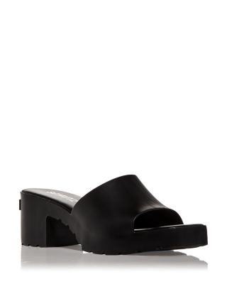 SCHUTZ - Women's Mizzy Block Heel Slide Sandals