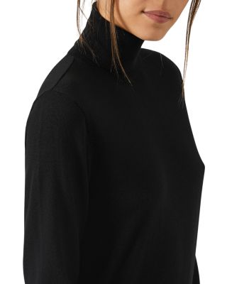 Merino Wool Turtleneck Sweater