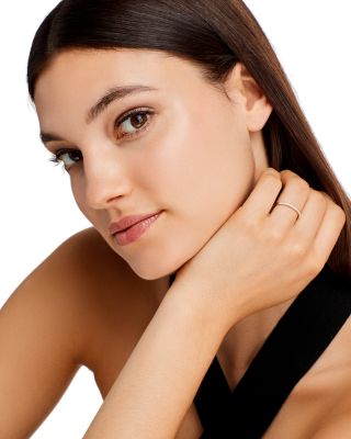 Diamond Micro Pav&eacute; Band in 14K Gold, 0.15 tcw 