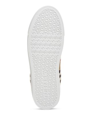 スニーカー BURBERRY Woman Sneakers Grey 8094483 Burberry Women's Albridge Lace Up Sneakers | Bloomingdale's