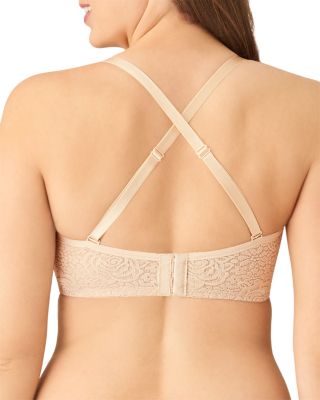 Halo Strapless Lace Bra