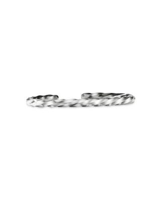 David Yurman - Men's Cable Edge Cuff Bracelet, 5.5mm