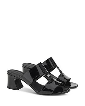Ferragamo - Women's Block Heel Slide Sandals