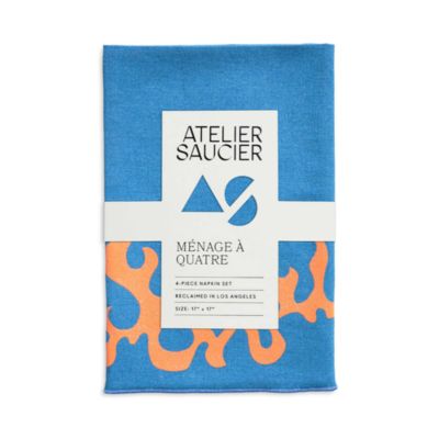 ATELIER SAUCIER - The Fuego Napkins, Set of 4