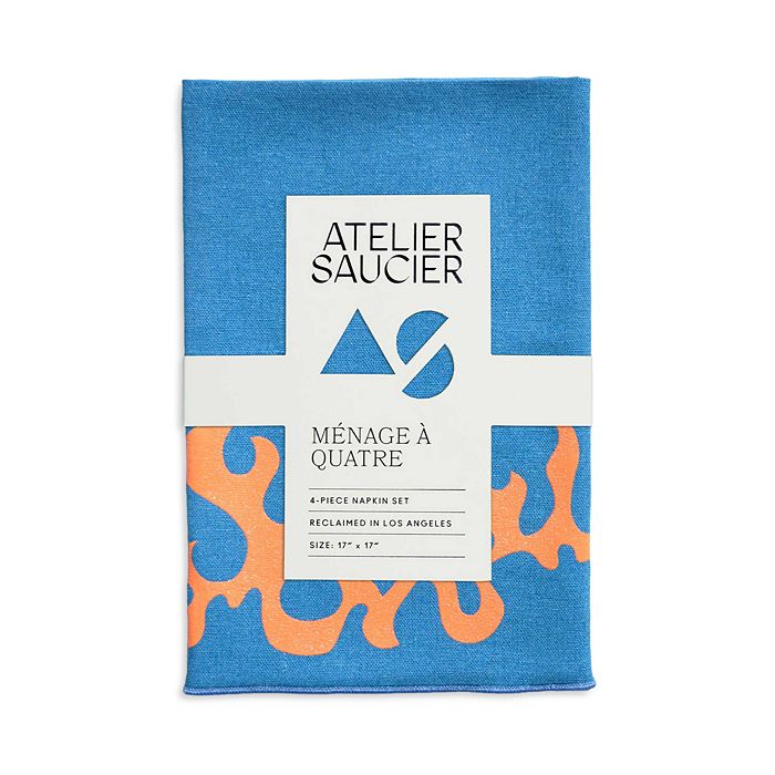 ATELIER SAUCIER - The Fuego Napkins, Set of 4