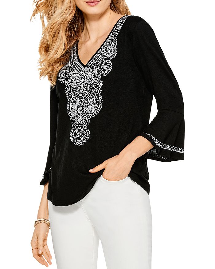 Embroidered Tops - Bloomingdale's