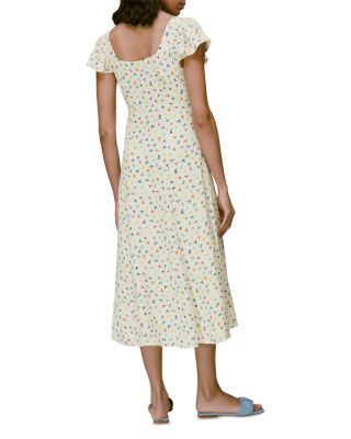 Whistles Dancing Floral Midi Dress | Bloomingdale's Women