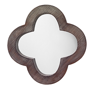 Shop Jamie Young Clover Mirror In Gray