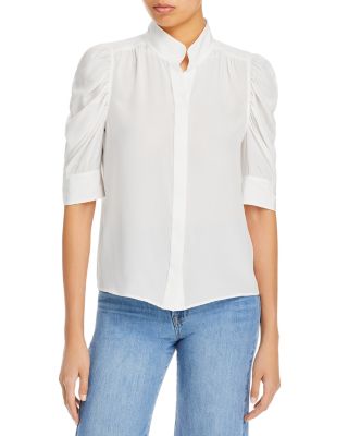 Gillian Puffed Shoulder Blouse