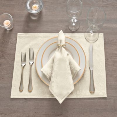 Caiden Elegance Damask Napkins, Set of 4