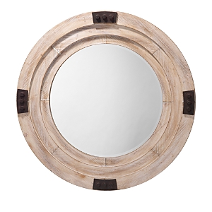 Shop Jamie Young Foreman Mirror In Gray