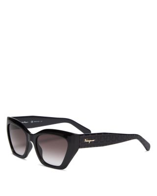 Ferragamo Black Cat Eye Ladies Sunglasses SF928S 001 55