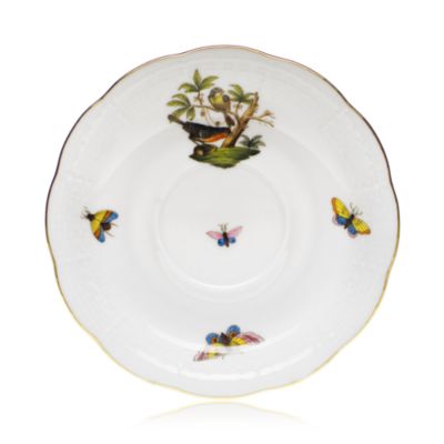 Herend Rothschild Bird Tea Saucer