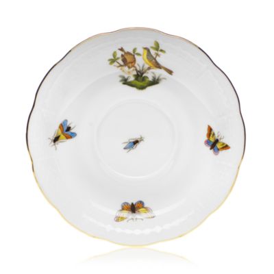 Herend Rothschild Bird Tea Saucer