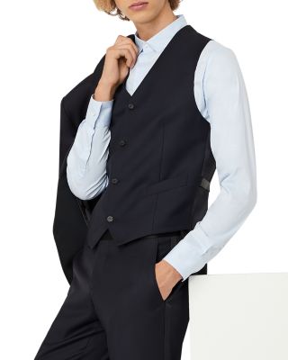 Brushed Wool Suit Vest